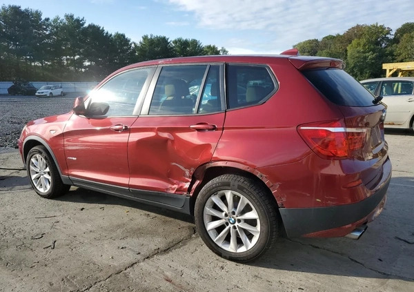 BMW X3 cena 29900 przebieg: 86402, rok produkcji 2013 z Namysłów małe 46